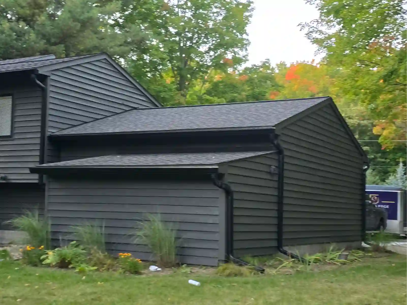 Completed exterior project by Leading Edge Gutters in Northern Michigan, photo 4