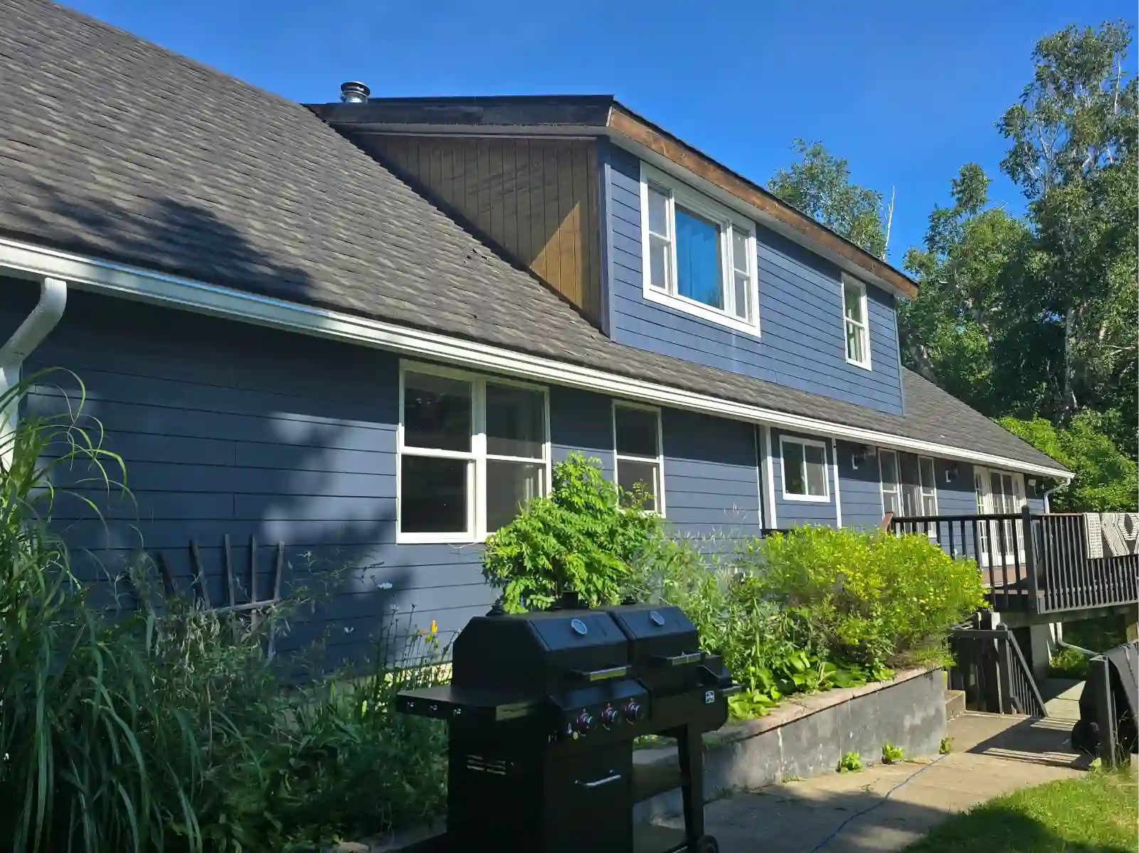 Completed exterior project by Leading Edge Gutters in Northern Michigan, photo 32