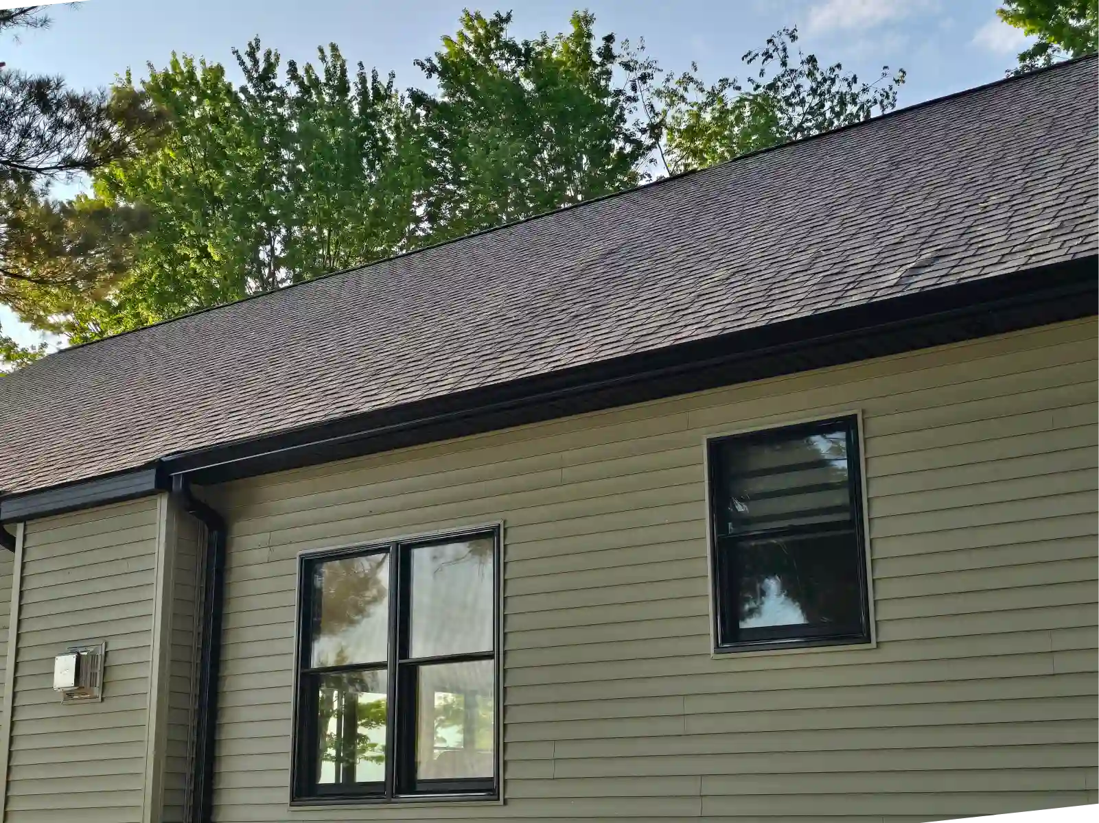 Completed exterior project by Leading Edge Gutters in Northern Michigan, photo 40